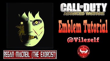 Advanced Warfare Emblem Tutorial: Regan MacNeil (The Exorcist)