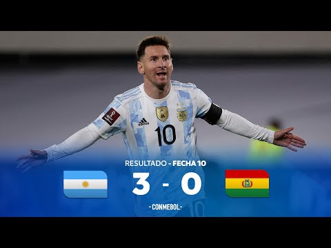 Eliminatorias Sudamericanas | Argentina 3-0 Bolivia | Fecha 10