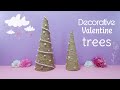 Decorative trees for valentine&#39;s day /Árboles decorativos para san Valentín