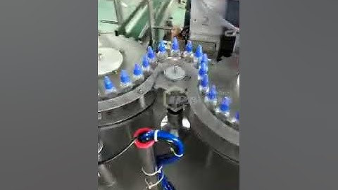 Automatic small bottle glue super glue filling and capping machine