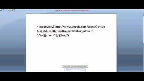 Scraping Google SERPs the easy way by SEO-Doctor.co.uk