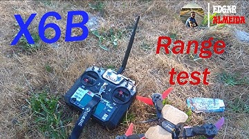 Flysky x6b range test