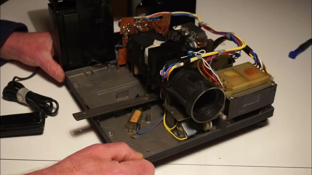 Rollei P355 Slide Projector Teardown and Repair YouTube