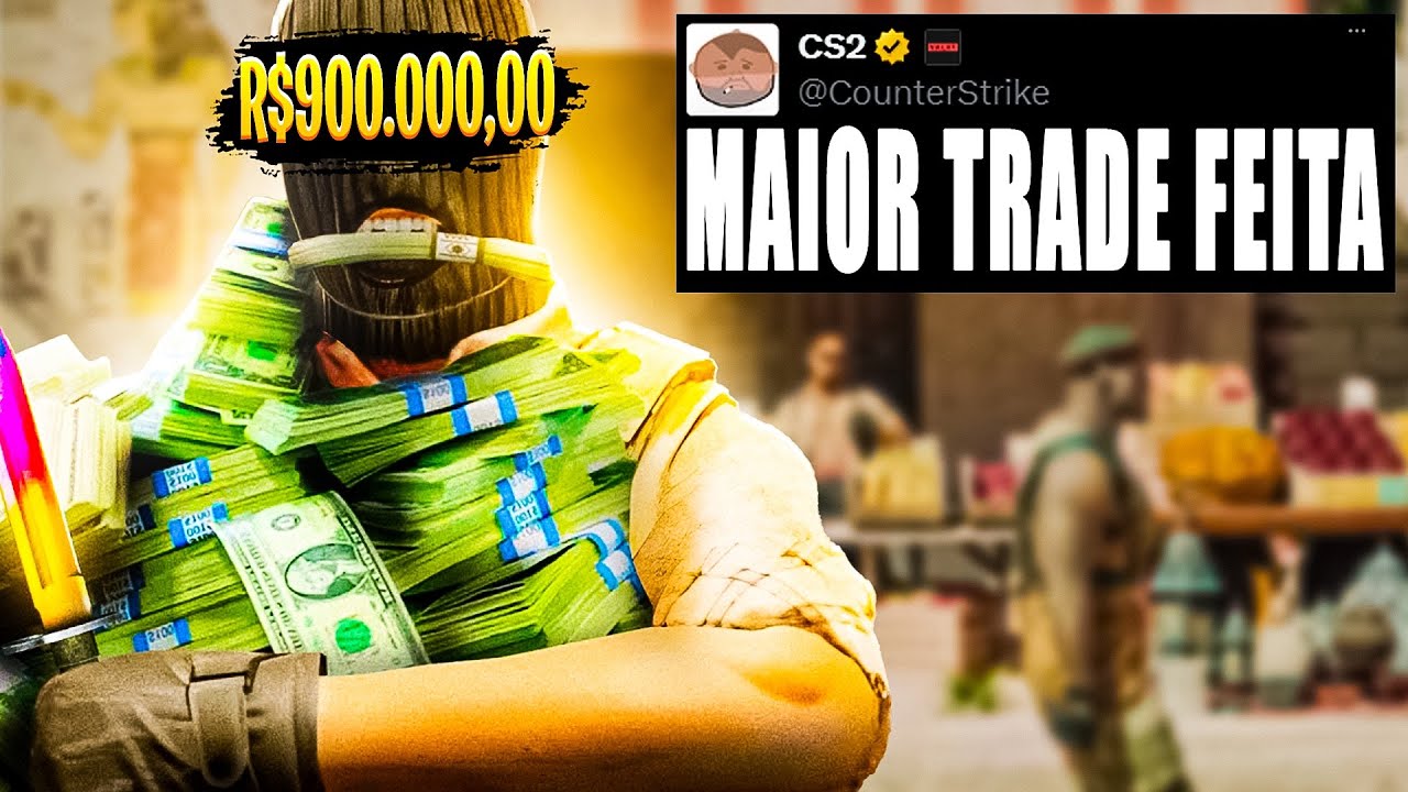 A MAIOR TRADE já feita ! R$900k+