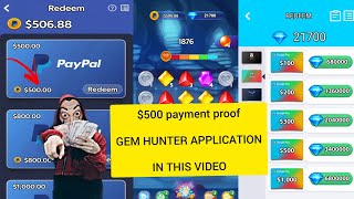 500$ Payment Proof of Gem Hunter Application // Gem Hunter Real or fake (URDU/HINDI) screenshot 5