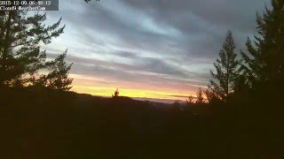 20151209 - Leaden skies, terrific sunset