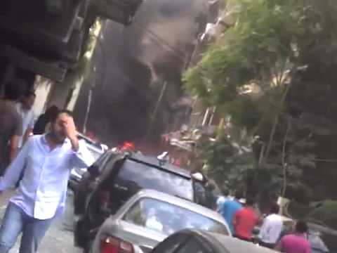 Achrafieh Bomb Blast Eyewhitnessed 100m Away