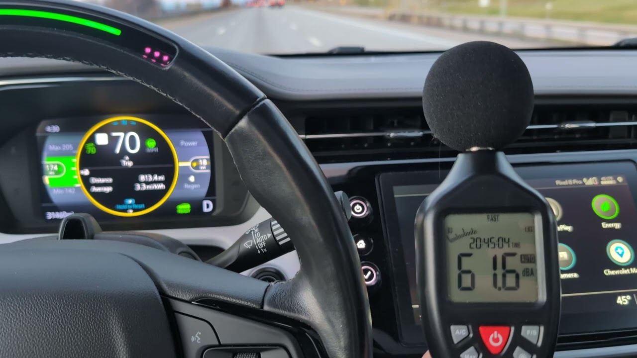 Road Noise test of General Altimax Artic Snow tires on 2023 Chevy Bolt EUV