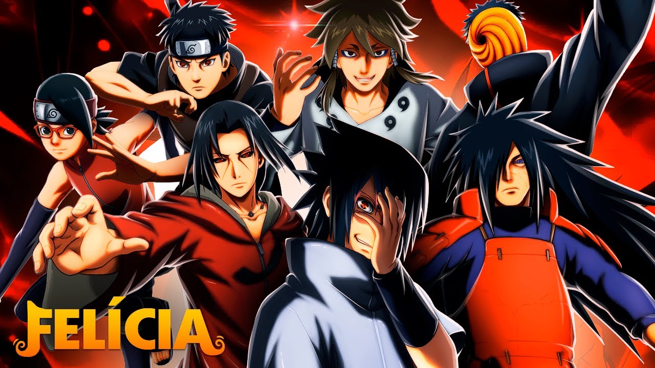 Felícia Rock - UCHIHAS (Naruto) | Ft. Yuri B, Takeru, Basara, Raid, TkRaps, Enygma [Prod. 808 Ander]