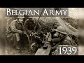 Rare footage of the Belgian Military in 1939