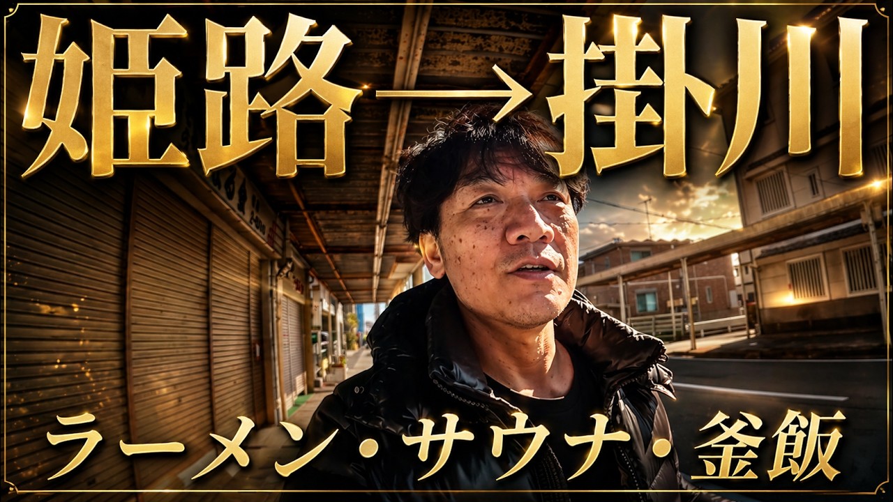 姫路→掛川 出張２日間｜豚骨ラーメン→サウナ→釜飯／ドーミーインの魅力解説＋YouTube撮影のプチアドバイスあり