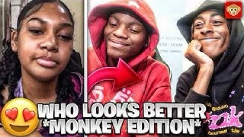 WHO LOOKS BETTER MONKEY APP EDITION
