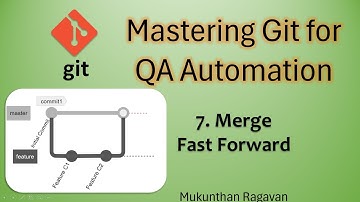 Mastering Git for QA Automation | Fast Forward Merge | Mukunthan Ragavan