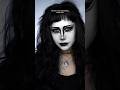 trying trad goth makeup for the first time🫶🏻 #goth #gothmakeup #makeup #makeupchallenge