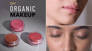 Diy Organic Makeup Mascara & Lipstick