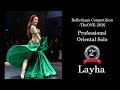2nd Place Layha 【BellyDance Competition-TheONE-2026 Professional Oriental solo 】