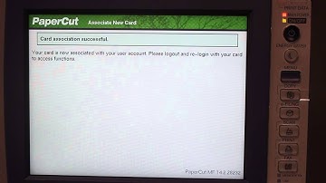 PaperCut Self Association