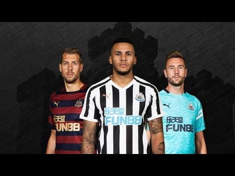 Newcastle United kits 2018-19 - YouTube