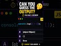 Can You Guess The Output? 🤯