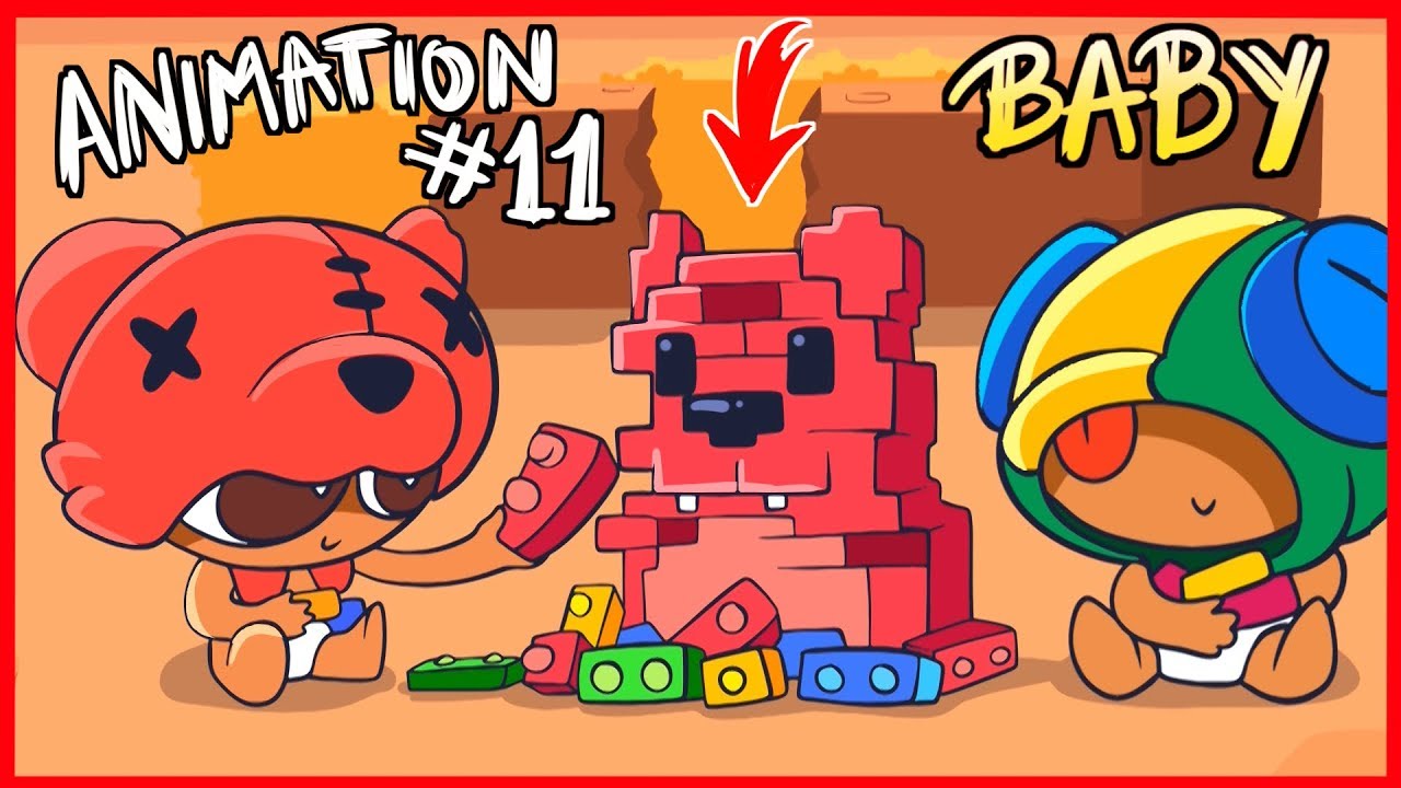 11 Brawl Stars Animation Baby Brawlers Youtube - video gracioso con personajes brawl stars