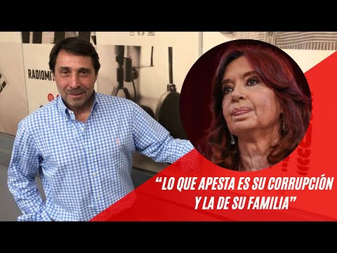 Eduardo Feinmann contra Cristina Kirchner: “Lo que apesta es su corrupción y la de su familia”