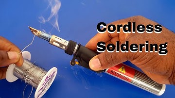 Cordless Soldering Iron, LEXIVON LX-770, #diy