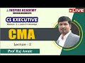 CS executive live batch day 2 I CMA I by raj awate