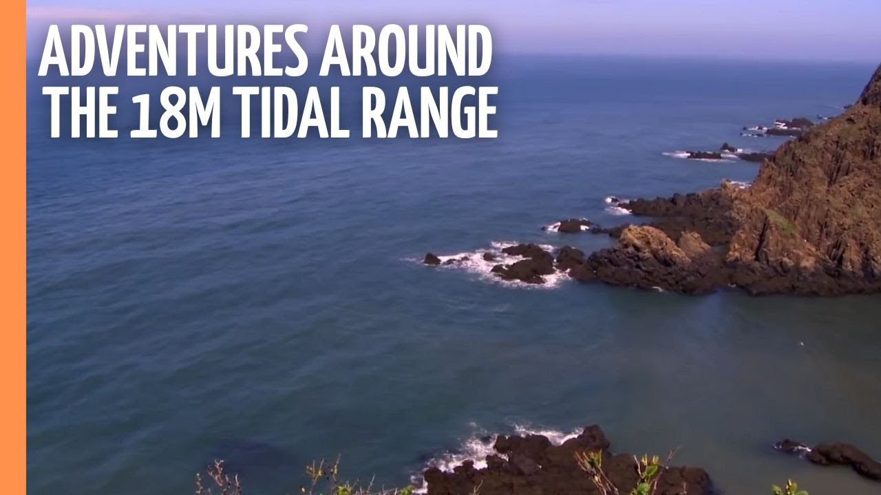 Documentary backdrop image for Exciting adventures around the 18m tidal range in the Bay of Fundy (2021)