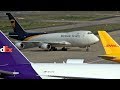 Cargo Planes at Cologne Airport | Boeing 747, 777 | UPS, FedEx | June 2019 | 4K