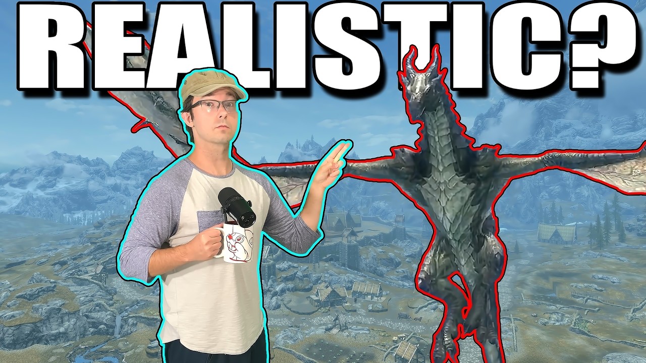 The Dragons of Skyrim Are More Realistic Than You Think!