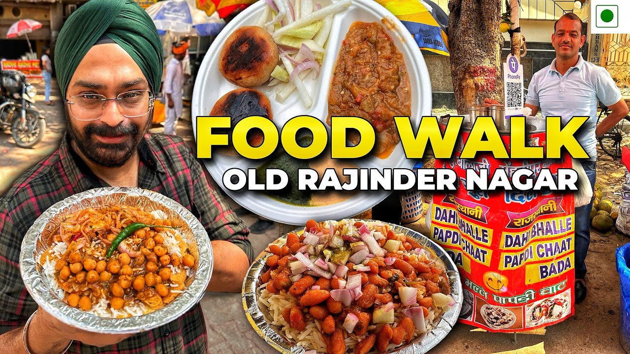 Students ki First Choice! Old Rajinder Nagar ka Ultimate Lunch Food Tour