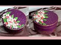 Jewelry Box from Cardboard /DIY Jewelry Box Design Craft Ideas