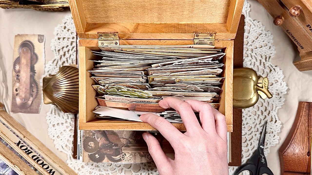 🌙수면용 ASMRㅣ빈티지 다꾸 1시간 모음집 #20 ㅣvintage journal