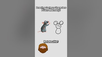 Drawing Cartoon Characters from Memory #drawing #cartoon #character #memory #guessinggame #art