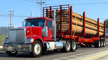 International Eagle 9900i | Engine Sound Mod | Mods | 1.43 American Truck Simulator Gameplay