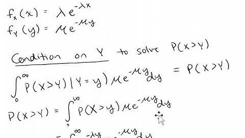 Comparing Exponential Random Variables