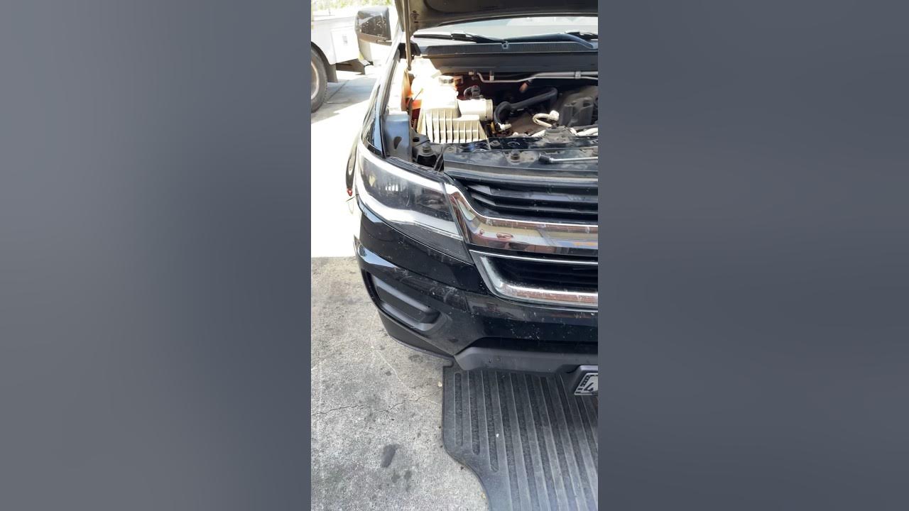 2014-19 Chevrolet Colorado temp sensor removal without removing intake