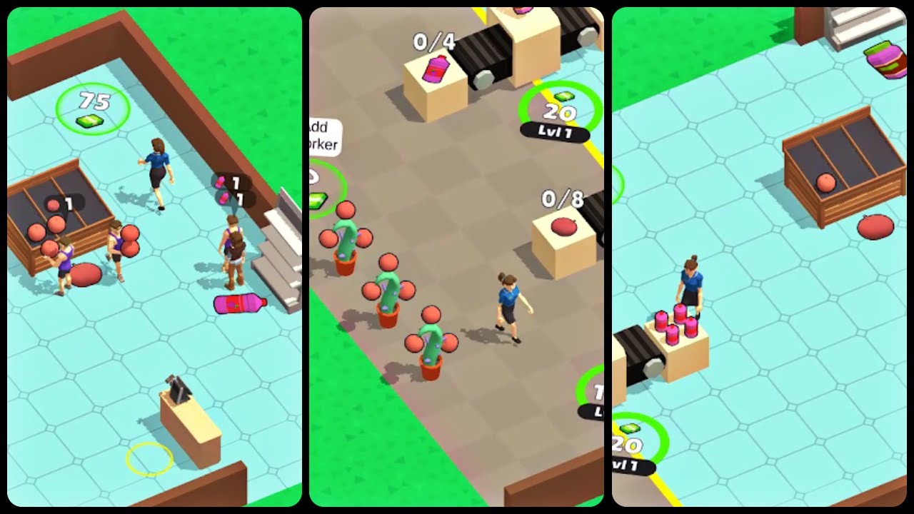 Sweet Shop 3D Game Gameplay Android - YouTube