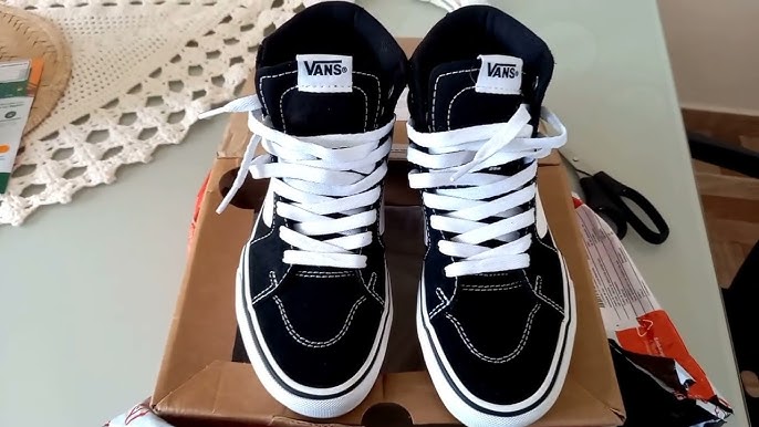 Vans Filmore Hi Shoes in Black - New Release For SS22 - YouTube
