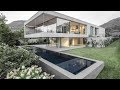 Luxury modern concrete house in Trento [ Timelapse ]