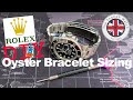 Rolex Bracelet Link Removal and Sizing for Submariner