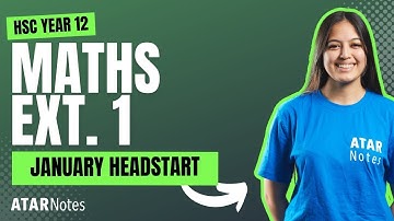 HSC Year 12 Maths Extension 1 January 2026 Lecture