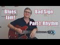 Guitar Jam Session Lessons - Born Under a Bad Sign, Part 1 (Rhythm)