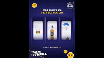 Baaki sab emoji hain but OC Blue is an emotion! OCBlue #TasteTheThrill #emojis #WorldEmojiDay