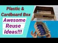 Awesome Useful Things From Waste Plastic and Cardboard Box🤩  DIY Craft Ideas