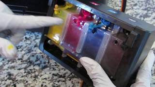 xp4100 xp4105 cleaning printer head.