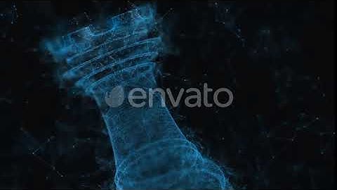 Cinematic 4K Chess Plexus - Rook Shot 2 | Motion Graphics - Envato elements