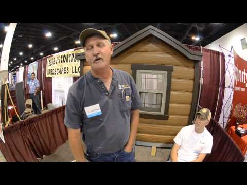 TruLog Siding simulated