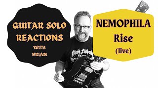 GUITAR SOLO REACTIONS ~ NEMOPHILA ~ Rise (Live)