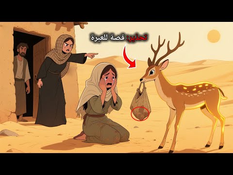 قصة الأخت المسكينة التي طردتها زوجة أخيها القاسية فأنقذت غزالة جائعة فكانت المفاجأة